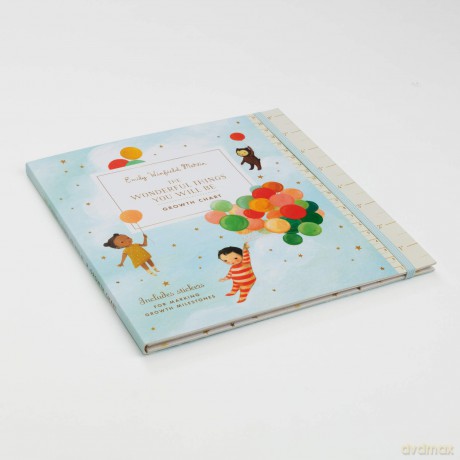 The Wonderful Things You Will Be Growth Chart: Includes Stickers for Marking Growth Milestones - Emily Winfield Martin [KSIĄŻKA]