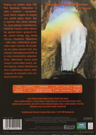 Yellowstone: Najpiękniejsze krajobrazy świata [DVD]