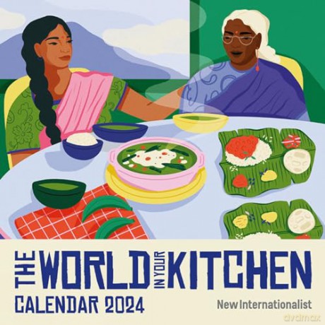 The World In Your Kitchen Calendar 2024 - Paige Jung [KALENDARZ]
