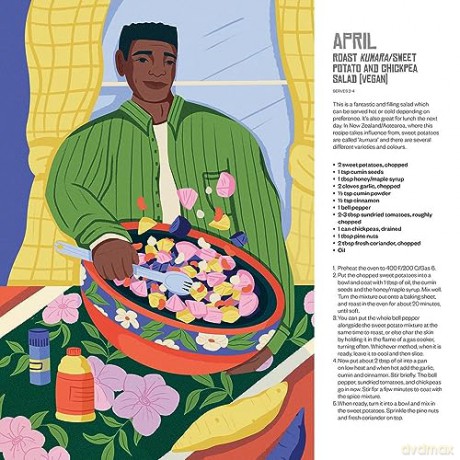 The World In Your Kitchen Calendar 2024 - Paige Jung [KALENDARZ]