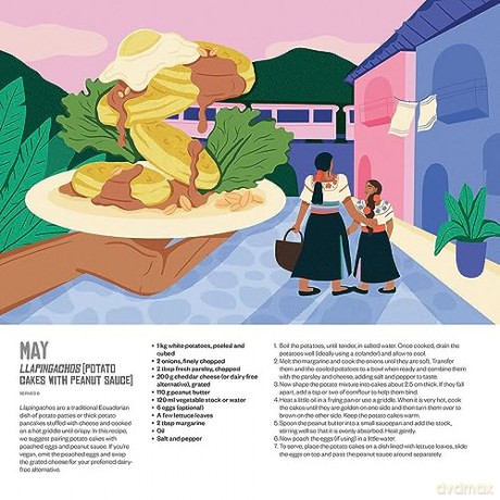 The World In Your Kitchen Calendar 2024 - Paige Jung [KALENDARZ]