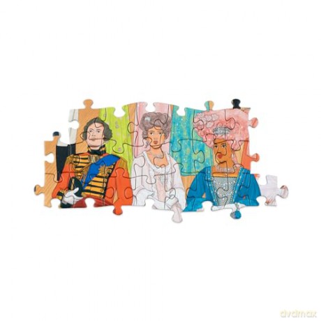 The World of Bridgerton: A 1000-piece jigsaw puzzle with over 30 characters to spot - Manjit Thapp [KSIĄŻKA]