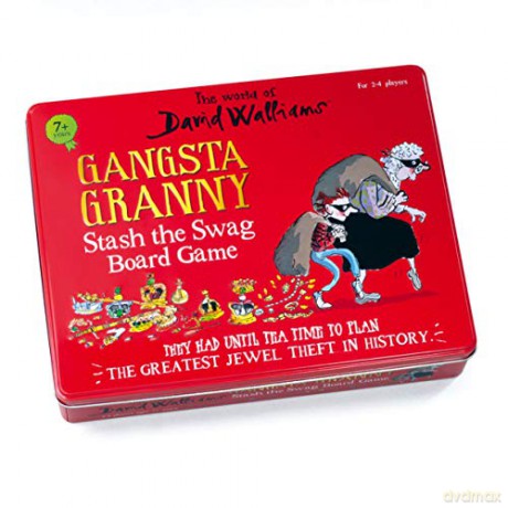 The World of David Walliams 6865 Gangsta Granny Board Game, Red [KSIĄŻKA]