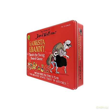 The World of David Walliams 6865 Gangsta Granny Board Game, Red [KSIĄŻKA]