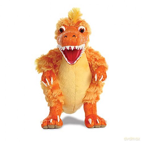 The World of Dinosaur Roar! Dinosaur Boo The Deinonychus Soft Toy, 61235, Orange, Cuddly Toy for Children