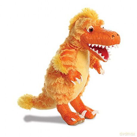 The World of Dinosaur Roar! Dinosaur Boo The Deinonychus Soft Toy, 61235, Orange, Cuddly Toy for Children