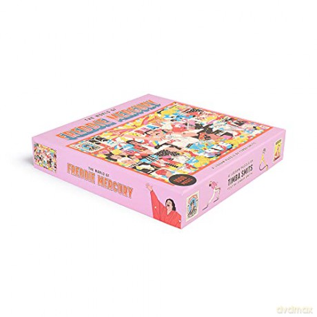 The World of Freddie Mercury 1000 Piece Puzzle: A Jigsaw Puzzle - Jenner Smith [PUZZLE]