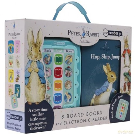 The World of Peter Rabbit: Me Reader Jr 8 Board Books and Electronic Reader Sound Book Set - PI Kids - PI Kids [KSIĄŻKA]