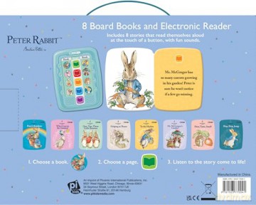 The World of Peter Rabbit: Me Reader Jr 8 Board Books and Electronic Reader Sound Book Set - PI Kids - PI Kids [KSIĄŻKA]