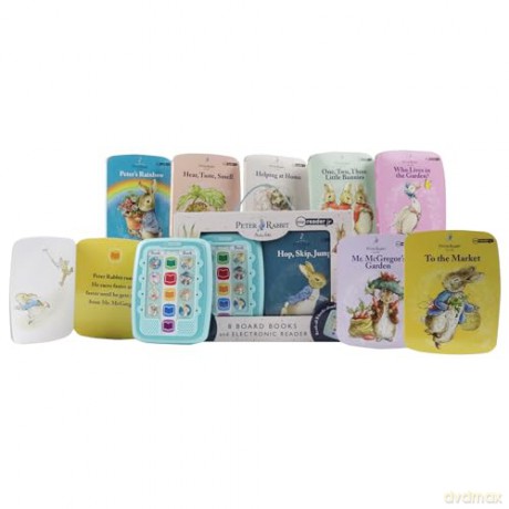 The World of Peter Rabbit: Me Reader Jr 8 Board Books and Electronic Reader Sound Book Set - PI Kids - PI Kids [KSIĄŻKA]