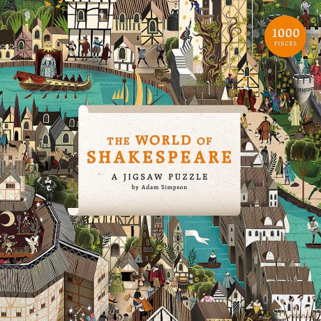 The World of Shakespeare: 1000 Piece Jigsaw Puzzle - Adam Simpson [PUZZLE]