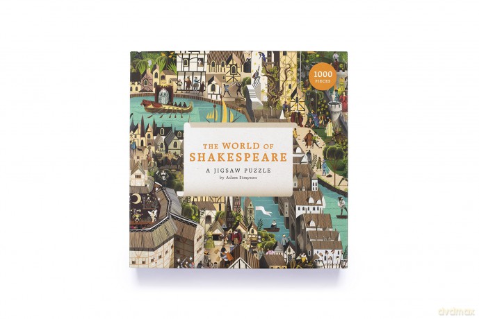 The World of Shakespeare: 1000 Piece Jigsaw Puzzle - Adam Simpson [PUZZLE]