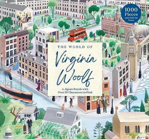 The World of Virginia Woolf: A 1000-Piece Jigsaw Puzzle - Dr Oliver [PUZZLE]