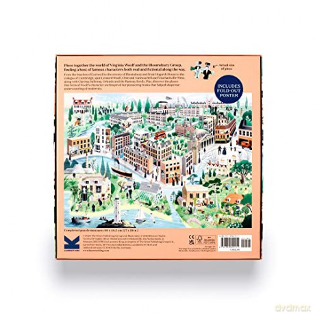 The World of Virginia Woolf: A 1000-Piece Jigsaw Puzzle - Dr Oliver [PUZZLE]