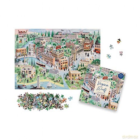 The World of Virginia Woolf: A 1000-Piece Jigsaw Puzzle - Dr Oliver [PUZZLE]