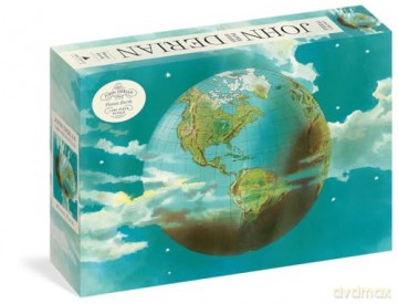 The World Puzzle: 1,000-pieces (John Derian Paper Goods) (Artisan Puzzle) - Derian [KALENDARZ]