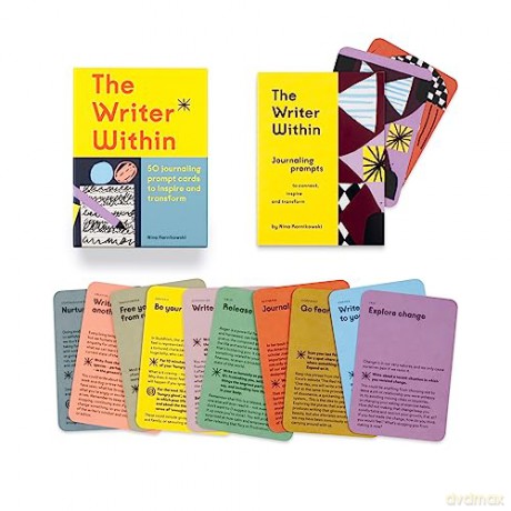 The Writer Within: 50 journaling prompt cards to inspire and transform - Nina Karnikowski [KALENDARZ]