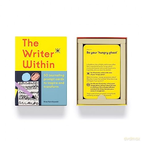 The Writer Within: 50 journaling prompt cards to inspire and transform - Nina Karnikowski [KALENDARZ]