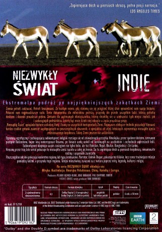 Niezwykły świat - Indie [2DVD]