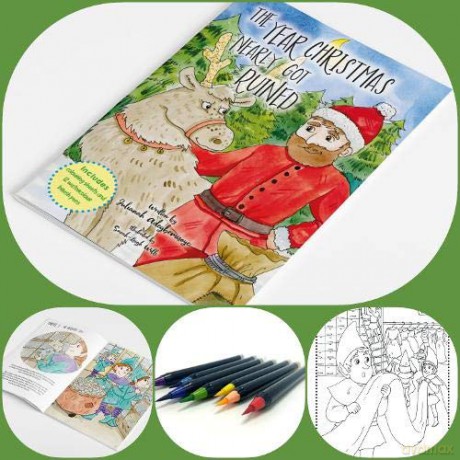 The Year Christmas Nearly Got Ruined (Christmas Nearly Ruined Series) - Julianah Adegbemisoye [KSIĄŻKA]