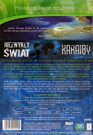 Niezwykły świat: Karaiby (BBC) [2DVD]