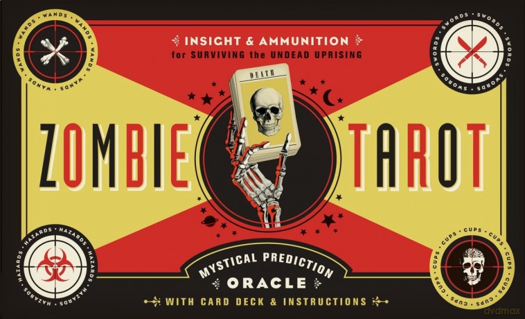 The Zombie Tarot Cards: An Oracle of the Undead with Deck and Instructions - Paul Kepple [KSIĄŻKA]