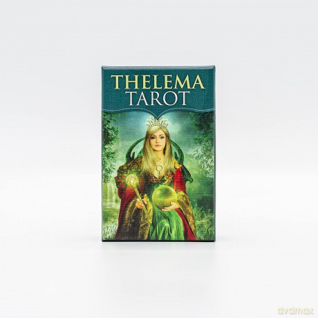 Thelema Tarot - Mini Tarot: 78 full colour tarot cards and instructions - Renata Lechner [KSIĄŻKA]