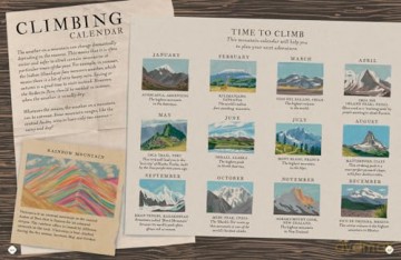 There's a Mountain in This Book - Rachel Elliot [KSIĄŻKA]