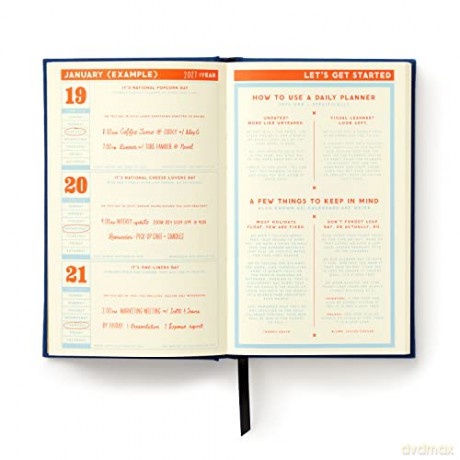 Things I'll Cancel Later Undated Mini Planner: Undated Standard Planner - Brass Monkey [KSIĄŻKA]