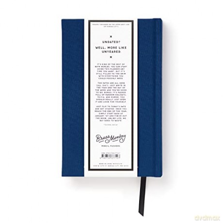 Things I'll Cancel Later Undated Mini Planner: Undated Standard Planner - Brass Monkey [KSIĄŻKA]