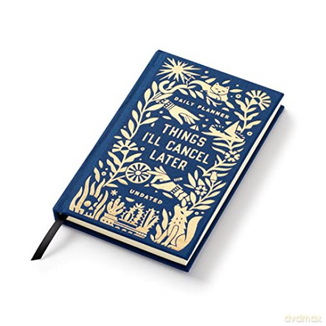 Things I'll Cancel Later Undated Mini Planner: Undated Standard Planner - Brass Monkey [KSIĄŻKA]
