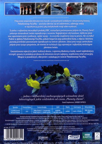 Najpiękniejsze Oceany: Południowy Pacyfik (nowe wydanie) [2DVD]