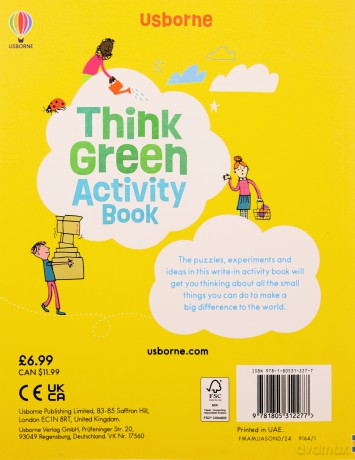 Think Green Activity Book - Micaela Tapsell [KSIĄŻKA]
