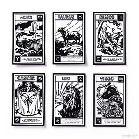 This Is A Sign Magic Velvet Zodiac Coloring Set: This is A Sign Magic Velvet Zodiac Coloring Set Toy - Brass Monkey [KSIĄŻKA]