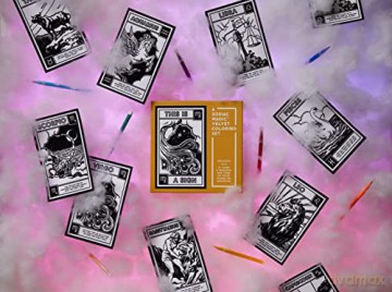 This Is A Sign Magic Velvet Zodiac Coloring Set: This is A Sign Magic Velvet Zodiac Coloring Set Toy - Brass Monkey [KSIĄŻKA]