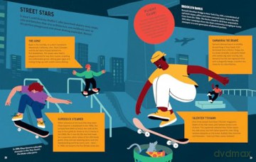 This is Skateboarding: A fully illustrated non-fiction book about the world of skateboarding for children aged 9+, new for 2024 - Hannah Wilson [KSIĄŻKA]