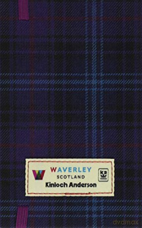 Thistle Tartan: Pocket: 14 x 9cm: Scottish Traditions: Waverley Genuine Tartan Cloth Commonplace Notebook: 42 (Waverley Scotland Tartan Cloth Notebooks) - Waverley [KSIĄŻKA]