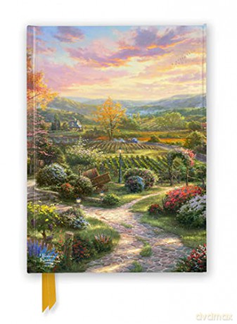 Thomas Kinkade Studios: Wine Country Living (Foiled Journal) (Flame Tree Notebooks) - Flame Tree Studio [KALENDARZ]