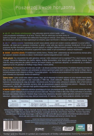 Planeta Ziemia: odcinki 10-11: Lasy Klimatu umiarkowanego / Głębiny oceanu  / Przyszłość Planety (BBC) (nowe wydanie) [DVD]