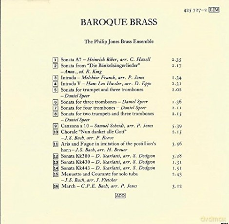 Pjbe: Baroque Brass [CD]