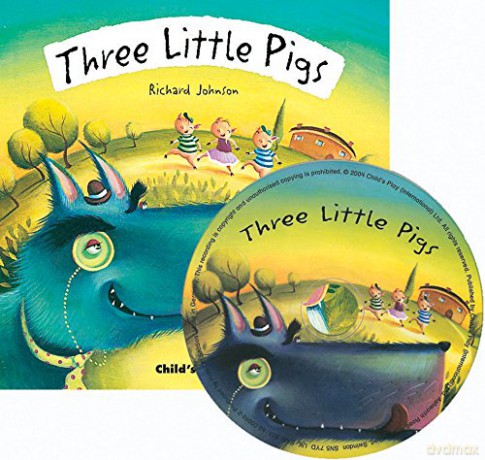 Three Little Pigs (Flip-Up Fairy Tales) - Richard Johnson [KSIĄŻKA]