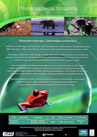 Życie - Niezwykłe zwierzęta. Zadziwiające zachowania (nowe wydanie) [4DVD]