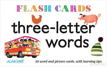 Three-Letter Words (Flash Cards) - Alain Gree [KSIĄŻKA]