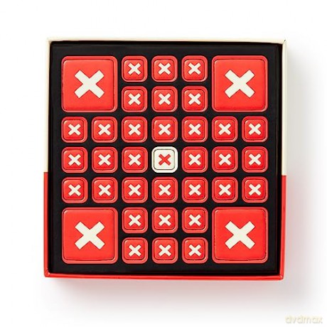 Tic Tac No Magnetic Fridge Game - Brass Monkey [KSIĄŻKA]