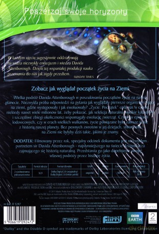 David Attenborough Przedstawia: Życie. Początek (nowe wydanie) [2DVD]