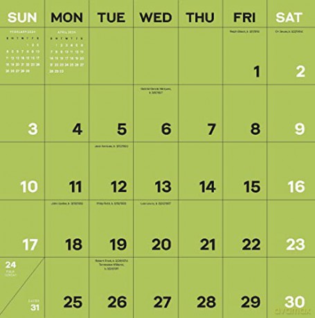 Time Lines: A Year of Quotes from Classic Literature-2024 Wall Calendar - Union Square [KALENDARZ]