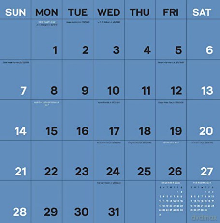 Time Lines: A Year of Quotes from Classic Literature-2024 Wall Calendar - Union Square [KALENDARZ]