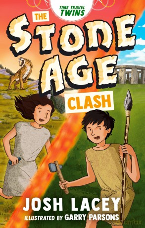 Time Travel Twins: The Stone Age Clash - Josh Lacey [KSIĄŻKA]