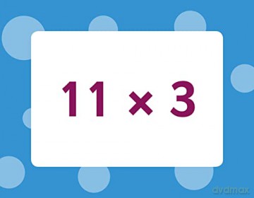 Times Tables Flashcards: perfect for learning the 1 to 12 times tables (CGP KS1 Activity Books and Cards) - CGP Books [KSIĄŻKA]