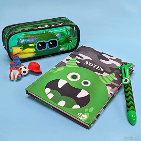 Tinc A5 Notebook - Green Camo - Lined Pages (NBA5HUCA) [KSIĄŻKA]